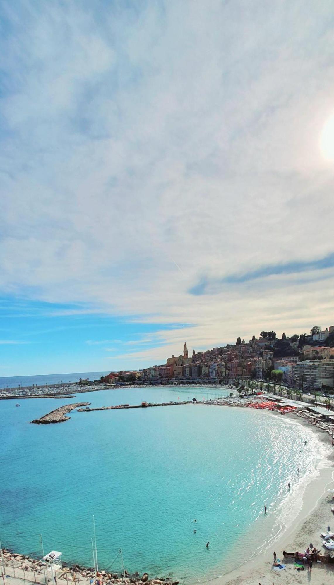 Menton # Monaco - F1 Gp - 4 Persons - Sea View - New - Parking - Clim - Premium - Beach And Sun Exterior foto