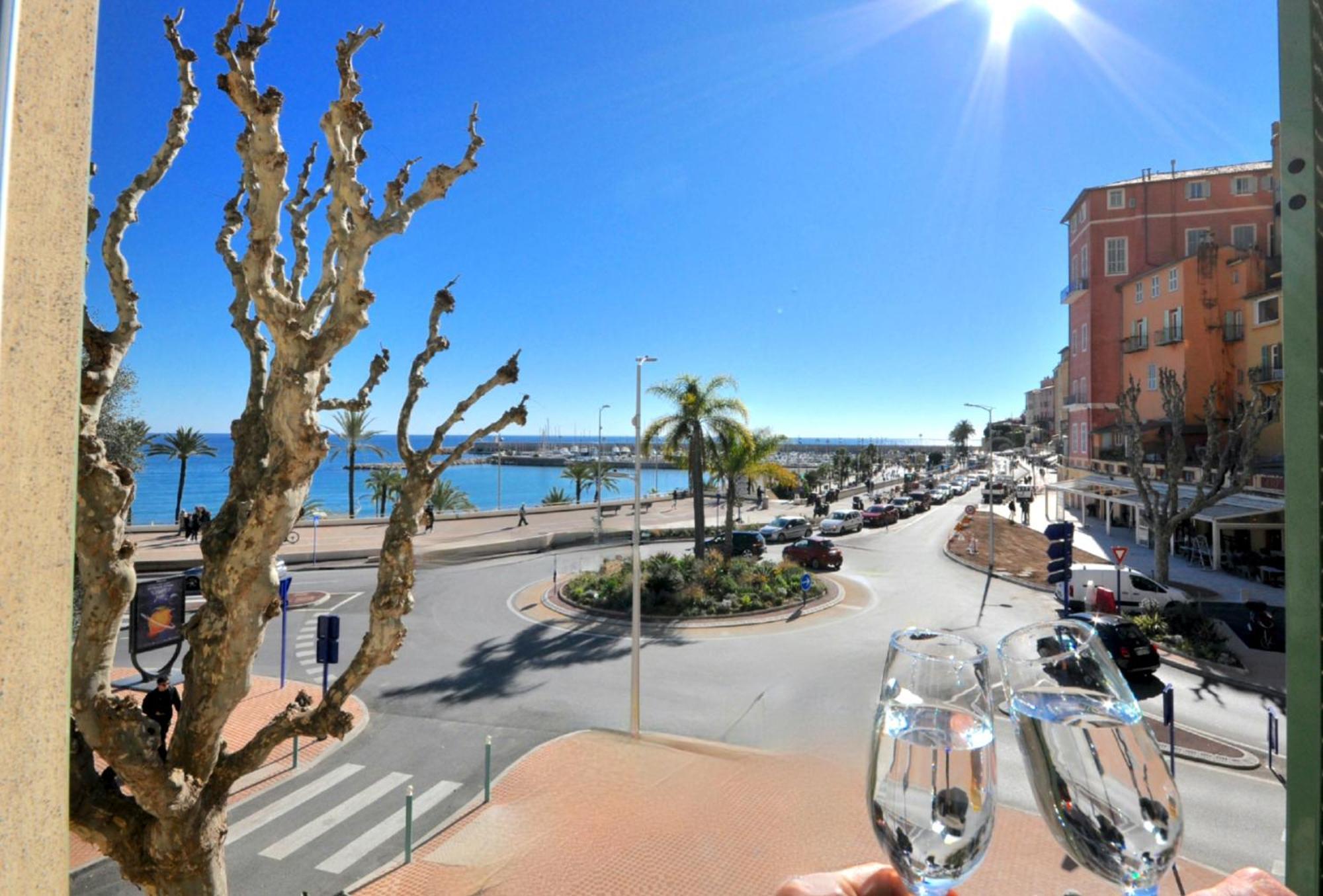 Menton # Monaco - F1 Gp - 4 Persons - Sea View - New - Parking - Clim - Premium - Beach And Sun Exterior foto